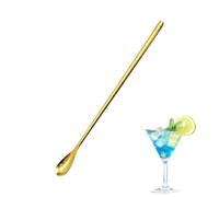 Coffee Spoons - Stainless Steel Beverage Mixing Tools, Long Handle Dessert Stirring Utensils with Polished Finish Comfort Grip, Smooth Stirring Function, Ideal for Home Cafe Parties CocktailsCoffee Sp