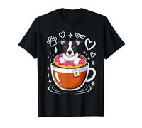 Coffee Staffordshire Bull Terrier Donut Staffy Camiseta