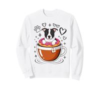 Coffee Staffordshire Bull Terrier Donut Staffy Sudadera