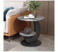 Coffee Table,Corner Table with Storage Shelf, Accent Tables Living Room, Bedroom Side Table, Bedroom Couch for Small Rooms End Table(A3,40cm/15.7in)