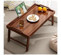Coffee Table, Japanese Meditation & Tea Table, Floor Altar Table, with Lower Shelf, Laptop Tatami Table, Portable Low Picnic Table (Color : Brown, Size : 60x35x28cm)