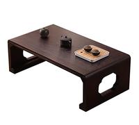 Coffee Table Retro Meditation Low Table Japanese Tatami Table Living Room Zen Tea Table Coffee Table Suitable For Bay Window (Color : B, Size : 50x40x30cm)