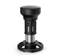 Coffee Tamper 58.5mm | 4 Spring System for Steady Pressure & Audible Feedback | Self Adjustable Depth Auto Reset Coffee Tamper with 304 Stainless Steel Base & Ergonomic Handle