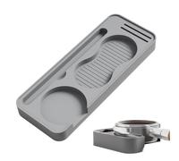 Coffee Tamper Mat - Silicone Espresso Pad for Beginners | Non Slip with Heat Resistance, Tamping Station Tool, Kitchen Cafe Break Room, Professional Brewing Accessory