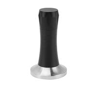 Coffee Tamper Stirrer Kit Distribution Tool Set 2 in 1 Hand Presser for Home Black (51MM)