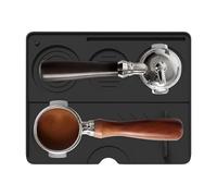 Coffee Tamping Mat, Food-Grade Silicone Tamp Pad, Portafilter Holder, 25x20cm, Non-Slip Bar Tool, for Countertop Protection, Home Brewing, Coffee Shops, for Men, Women, Enthusiasts