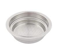 Coffee Tea Filter Basket Plata de Acero Inoxidable Coffee Machine Filter los Accesorios de la Máquina de Café Filtran El Doble Filtro Original de un Solo Tazón de Polvo