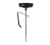 Coffee Thermometer, Beverage Temperature Monitor, 1.81x1.81x4.84 inches Milk Heating Sensor, Quick Read Display, Stainless Steel Clip Attachment, Ideal for Lattes, Hot Chocolate, Tea