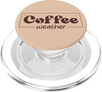 Coffee Weather Fall Coffee Tis The Season Books Coffee Lover PopSockets PopGrip para MagSafe