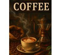 Coffee Word Search Puzzle Book for Adults: 72+ Puzzles • Mixed Difficulty • Large Print • Bonus Puzzles • Answers in Back (Kemsden Press Word Search Puzzle Books for Adults)
