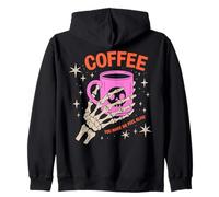 Coffee You Make Me Feel Alive Halloween Sudadera con Capucha