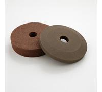 COFFEEE Juego de 2 esmeriles para rebanadora Ø51 mm - Taza gruesa Ø51 mm × 12 mm × Ø 8 mm y escalón fino Ø51 mm × 7 mm × Ø8 mm - Discos abrasivos profesionales compatibles Berkel, Manconi, RGV