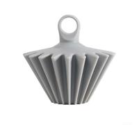 Coffeeplus - Herramienta de prensa de papel de silicona para soporte de filtro de goteo V6, mejora el control de extracción, resistente al calor, accesorio gris para verter sobre kit de preparación