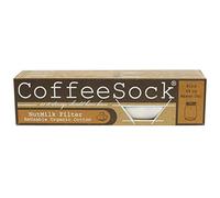 CoffeeSock Gots certificado algodón orgánico reutilizable filtro de leche de nuez 64 oz Natural