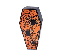 Coffin Box | Snack Popcorn Candy Containers Trick | Decorative Food Container for Cake Jewelry Tea Shelf Mantel Table Classroom Party Carnival Office Haunted House