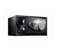 Master Lock X041ML Caja Fuerte de Seguridad [Combinación Digital] [Small 11L] -X075ML-Para Montaje en Pared o Suelo, Negro, Gris
