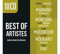 Coffret 10 CD Best of Artistes