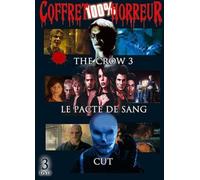 Coffret 100% horreur 3 films : the crow 3 ; le pacte du sang ; cut [Francia] [DVD]
