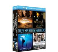 Coffret 100% sports et emotions : all things fall apart ; le boxeur ; the freediver ; le guerrier pacifique [Francia] [Blu-ray]