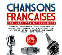 Coffret 15 CD Chansons Françaises