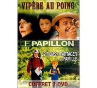 Coffret 2 films à partager en famille - Vipère au poing + Le papillon [Francia] [DVD]