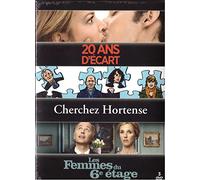 Coffret 3 DVD: 20 ans d'écart + Cherchez Hortense + Les Femmes du 6ème étage