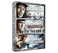 Coffret 3 films de guerre - Okinawa + Rommel, le stratège du 3ème Reich + Kamikaze - assaut dans le Pacifique [Francia] [DVD]