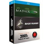 Coffret 3 films : Matrix + Blade Runner + 2001 : l'odyssée de l'espace [Blu-ray]