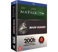 Coffret 3 films : Matrix + Blade Runner + 2001 : l'odyssée de l'espace [Francia] [4k Ultra-HD + Blu-Ray] [Blu-ray]