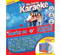 Coffret 4 DVD Karaoké Exclu Carrefour : 80 Vol 8 + 80 Vol 9 + Chanson Française Vol 5 + Chanson Française Vol 6 + 1 CD [Francia]