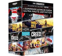 Coffret 4K Ultra HD : Batman v Superman + Mad Max : Fury Road + Creed + San Andreas + La grande aventure Lego [Blu-ray]