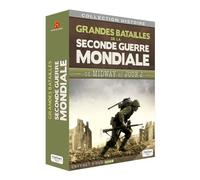 Coffret 5 DVD : Grandes batailles de la Seconde guerre Mondiale : De Midway au jour J [Francia]