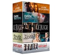 Coffret 5 films : La Voie de la justice + Le Juge + Truth + Spotlight + Dark Waters [Francia] [DVD]