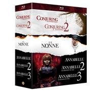 Coffret 6 films : Conjuring : les dossiers Warren + Conjuring 2 : le cas Enfield + Annabelle + Annabelle 2 : la création du mal + Annabelle : la maison du mal + La Nonne [Francia] [Blu-ray]