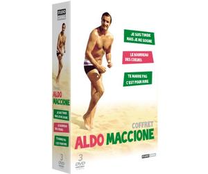 Coffret Aldo Maccione - Je suis timide mais je me soigne + Le bourreau des coeurs + Te marre pas, c'est pour rire [Francia] [DVD]