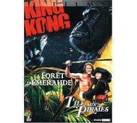 Coffret Aventure - King Kong + La forêt d'émeraude + L'île aux pirates [Francia] [DVD]