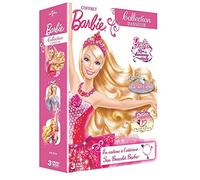 Coffret Barbie - Collection danseuse : Rêve de danseuse étoile + Lac des cygnes + Barbie au bal des 12 princesses [Francia] [DVD]