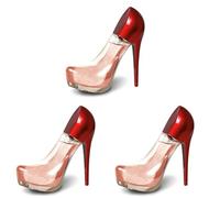 COFFRET BEAUTÉ VÉGAN 3 MASQUES & ROULEAU DE JADE MMINI BOTTLE FRAG. LADY SECRET RED (Paquete de 3)