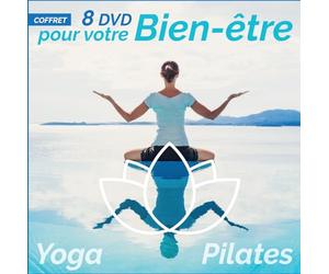 Coffret bien être Yoga - Pilates [Francia] [DVD]
