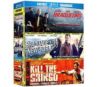Coffret braquage 3 films : Braqueurs + Braquage à New York + Kill the Gringo [Francia] [Blu-ray]