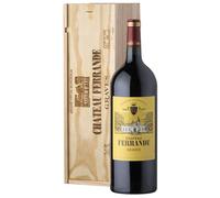 Coffret Cadeau Caisse Bois - MAGNUM Château Ferrande - AOP Graves - Vin Rouge - 1,5 L (Paquete de 6)
