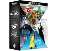 Coffret : Casablanca + Citizen Kane + Le Magicien d'Oz + Chantons sous la pluie [Francia] [Blu-ray]