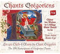 Coffret Chant GREGORIEN-Les 100 Chefs-d'Oeuvres 7 CDs