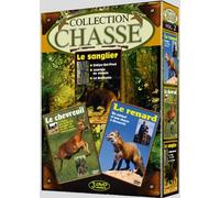 Coffret chasse Vol. 2 (3 DVD) : Le renard - Le chevreuil - Le sanglier [Francia]