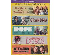 Coffret cinéma indépendant : The Diary of a Teenage Girl + Grandma + Dope + Hello, My Name Is Doris + The D Train [Francia] [DVD]