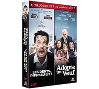 Coffret comédie française de coloc' 2018 : Les Dents, pipi et au lit + Adopte un veuf [Francia] [DVD]