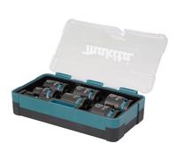 Coffret de 6 llaves IMPACT BLACK + Adaptador HEXA 1/4'' - MAKITA E-16592