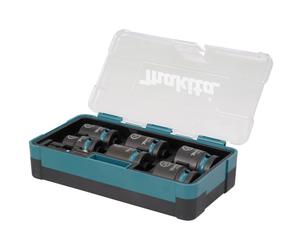 Coffret de 6 llaves IMPACT BLACK + Adaptador HEXA 1/4'' - MAKITA E-16592