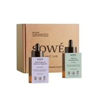 Coffret de cuidado con aceites orgánicos - Piel seca y deshidratada - Argán y Higo de Barbaria 50ml + Macadamia 50ml - Hidratación y Nutrición