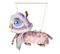 CoFFret de linternas de Año Nuevo Lunar - Decoración estacional de baile del león, linterna decorativa de fiesta de primavera, para fiesta, escuela, restaurante, hogar, interior, amantes de la